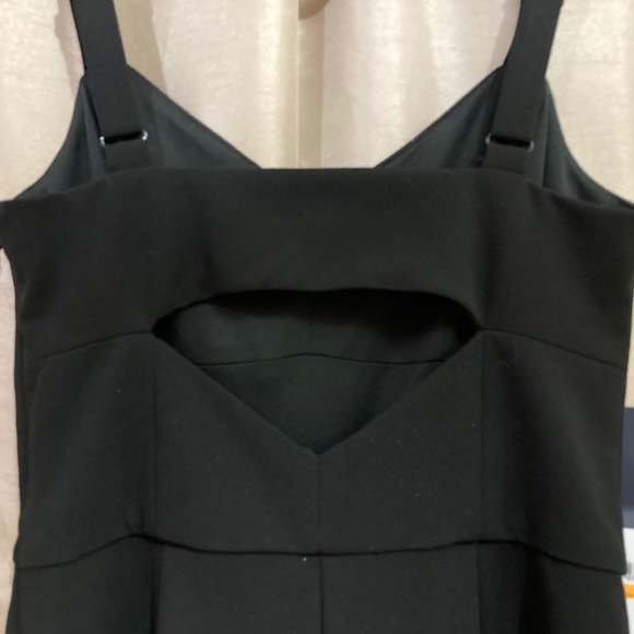 Rachel Roy Black Open Back Crepe Jumpsuit - Picture 5 of 5